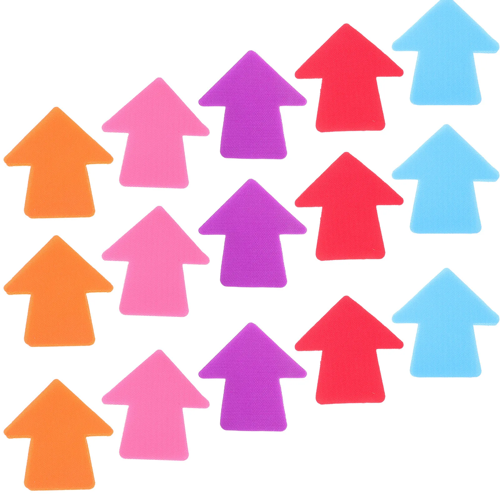 

20Pcs Arrow Shape Carpet Markers Non-Slip Bright Colorful Spot Markers for Classroom Educational Games Agility Training Yoga