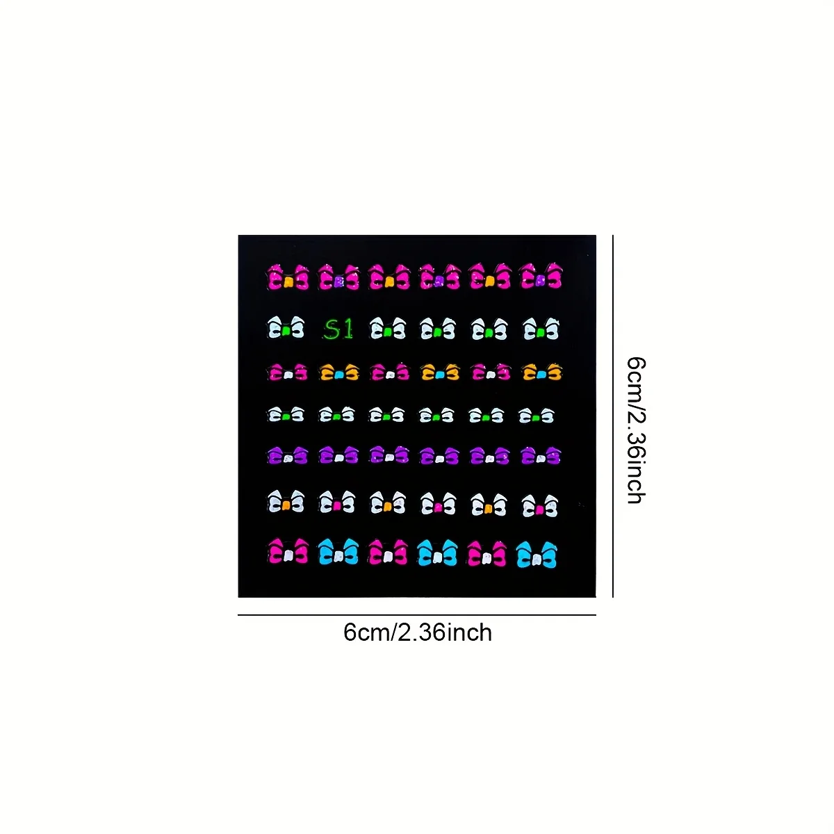 24 Stück leuchtende Nagelaufkleber, selbstklebend, glitzernd, im Dunkeln leuchtende Schmetterlinge, Sterne, Abziehbilder für DIY-Nagelkunst, Fußpflege, Party