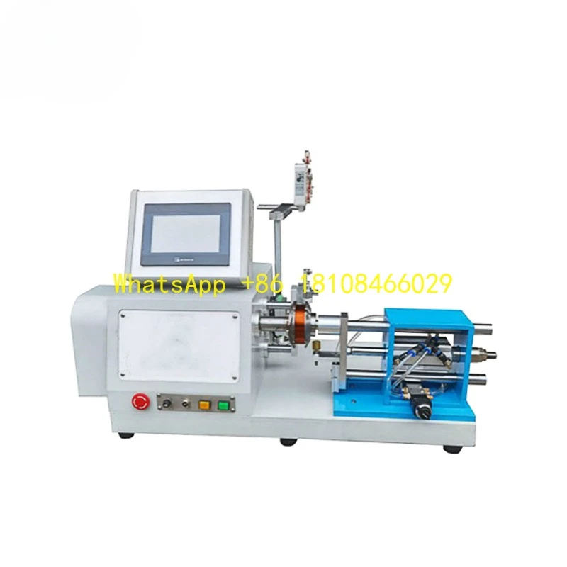 Einfache Bedienung, 0,2 mm–0,8 mm Kupferdraht-Spulenwickelmaschine für die Herstellung von Transformatorspulen mit Motorkernkomponenten