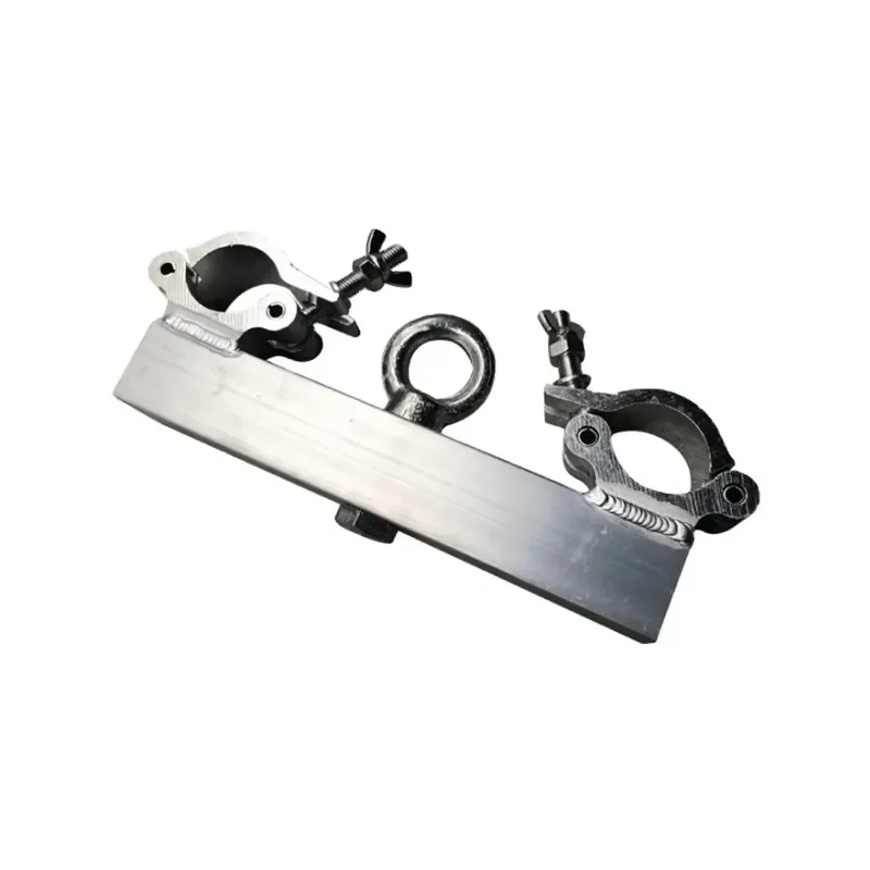 Fixed Support Movable Diagonal Brace 2M Large Screen Bracket Aluminum Alloy Silver/Black Stable Safe Durable