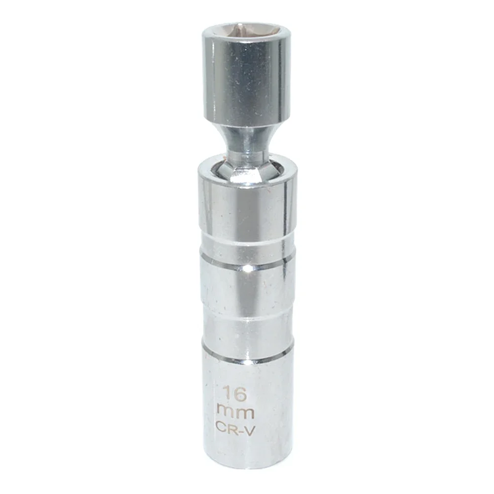 3/8Spark Plug Socket Wrench Drive Swivel Removal Tool Socket 12 tooth sleeve head with magnetic ring shaking head