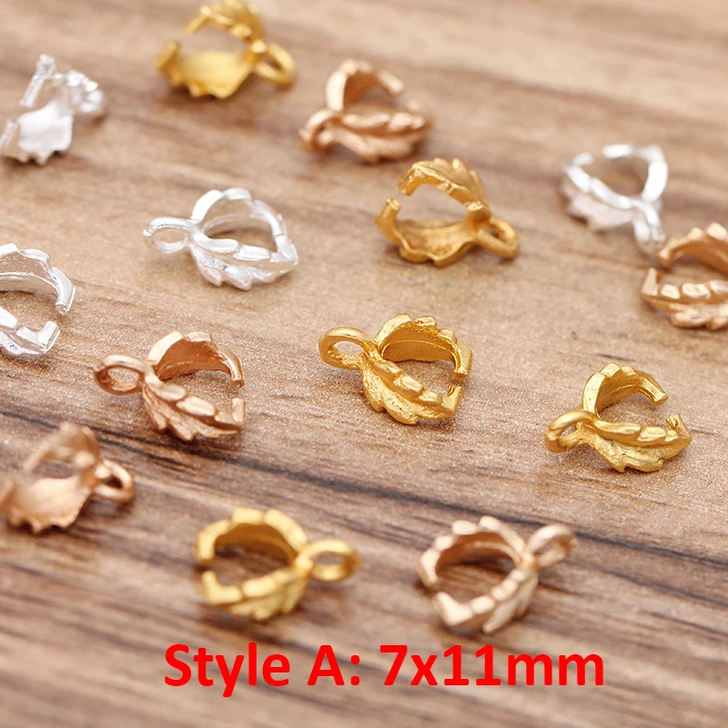 Pinch Bail Fechos para Fazer Jóias, Ganchos Clips, Encantos Conector, DIY Pulseira Acessórios, 20Pcs