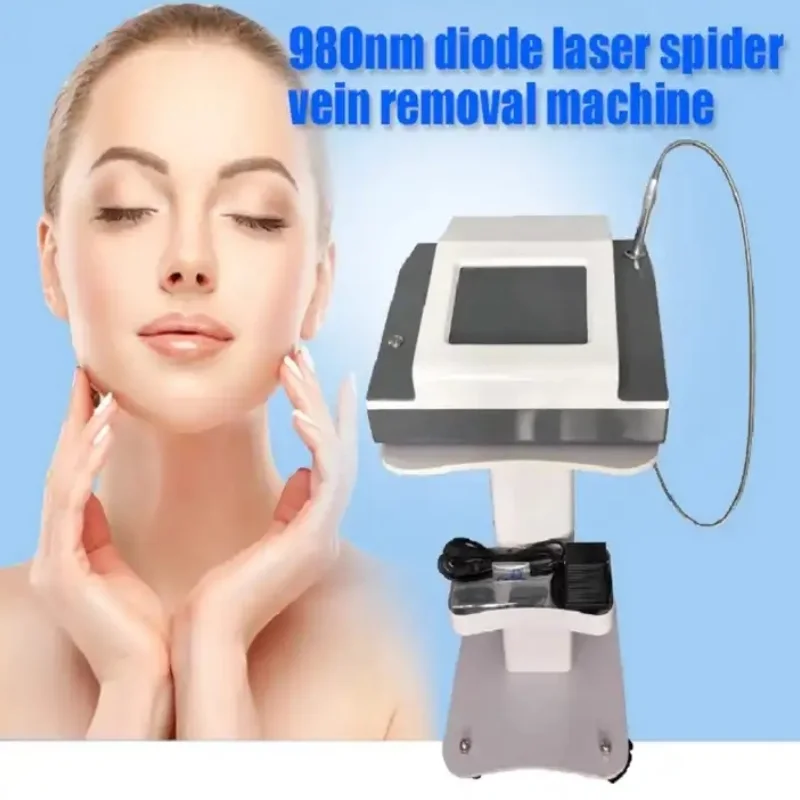 

2024 New Diode 980nm Red Blood Silk Spider Venous Remover Permanent Vascular and Venous Therapy Machine