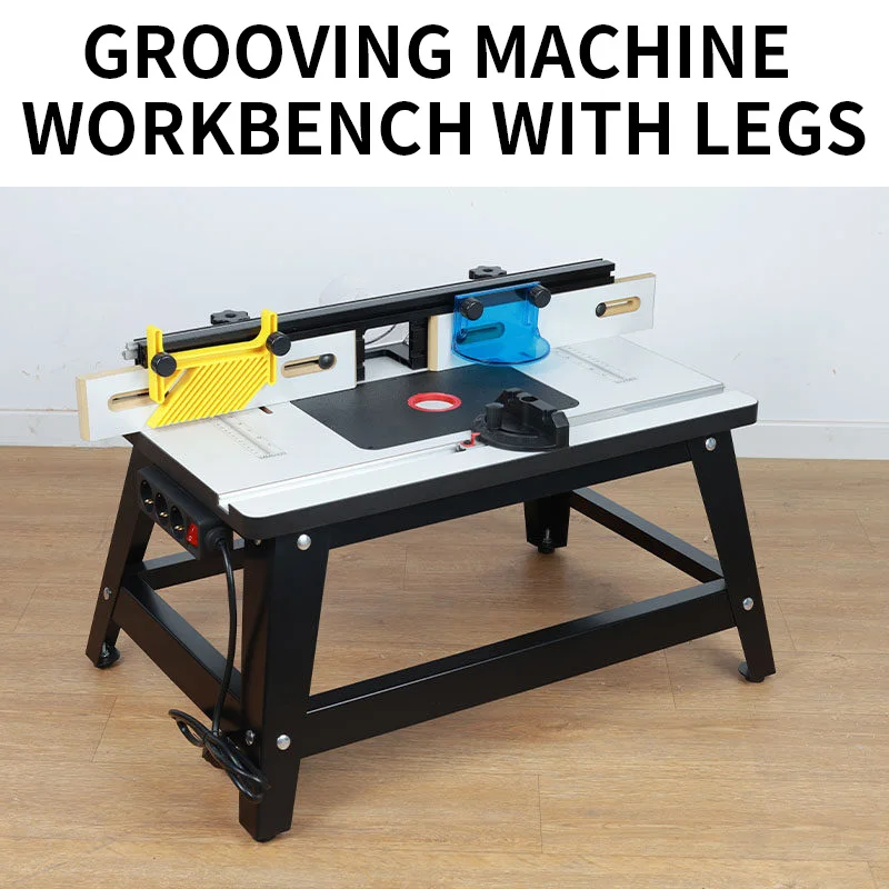 Bakelite Milling Table for Upside-Down Panels; Woodworking Carving Machine Table for Chamfering, Trimming, and Grooving Panels