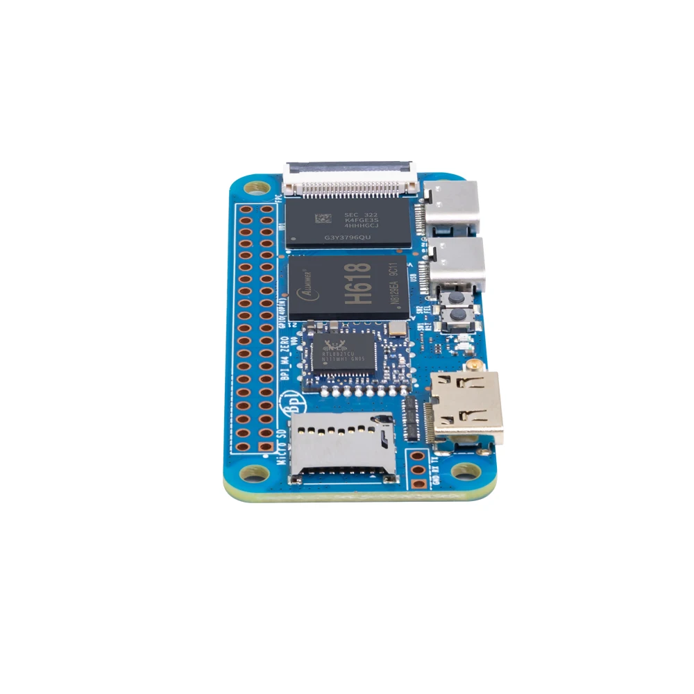 Banana Pi BPI-M4 ZERO Allwinner H618 Quad-Core ARM Cortex ™ -A53 Prozessor 2,4G/5G WIFI 2G LPDDR4 8G EMMC Single Board Computer