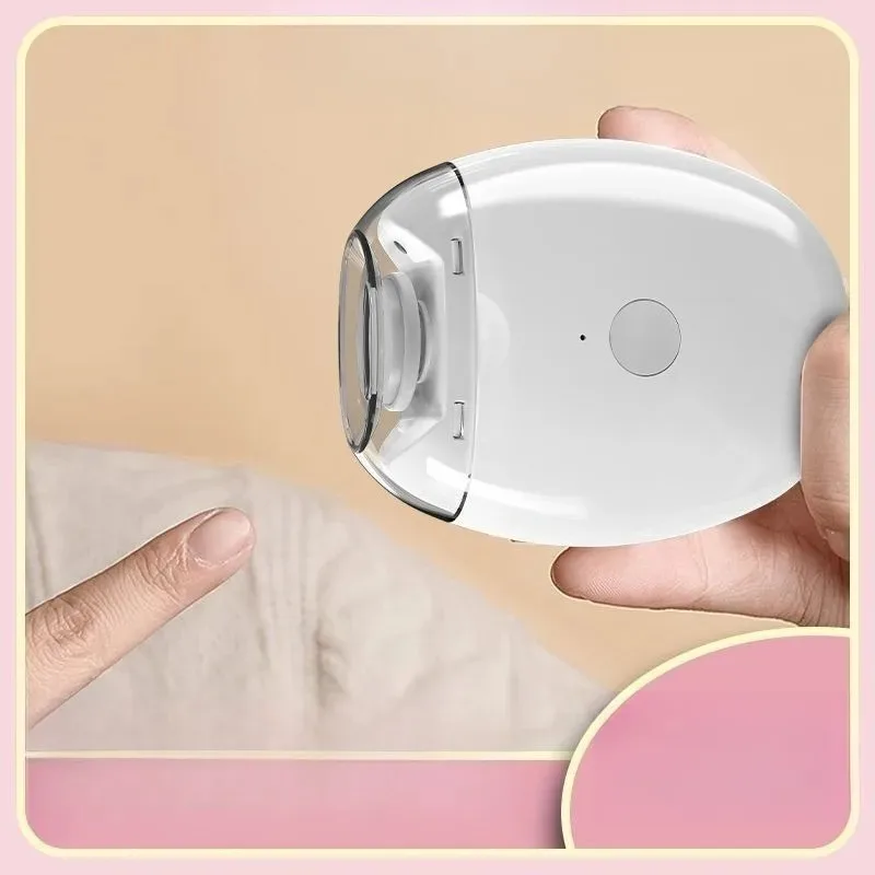 Nail Care 2 IN 1 Electric Nail Clipper Cutter with LED Light Automatic Nail Grinder Trimmer for Baby Adult Mini Manicure Tools