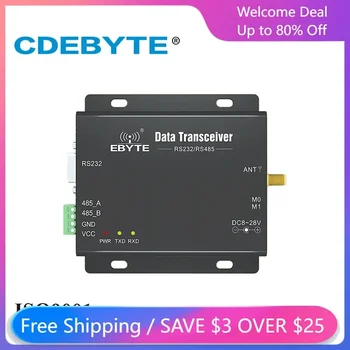 E90-DTU(170L30) Transmitter and Receiver Half Duplex LoRa Long Range RS232 RS485 170mhz 1W IoT vhf Wireless Transceiver Module