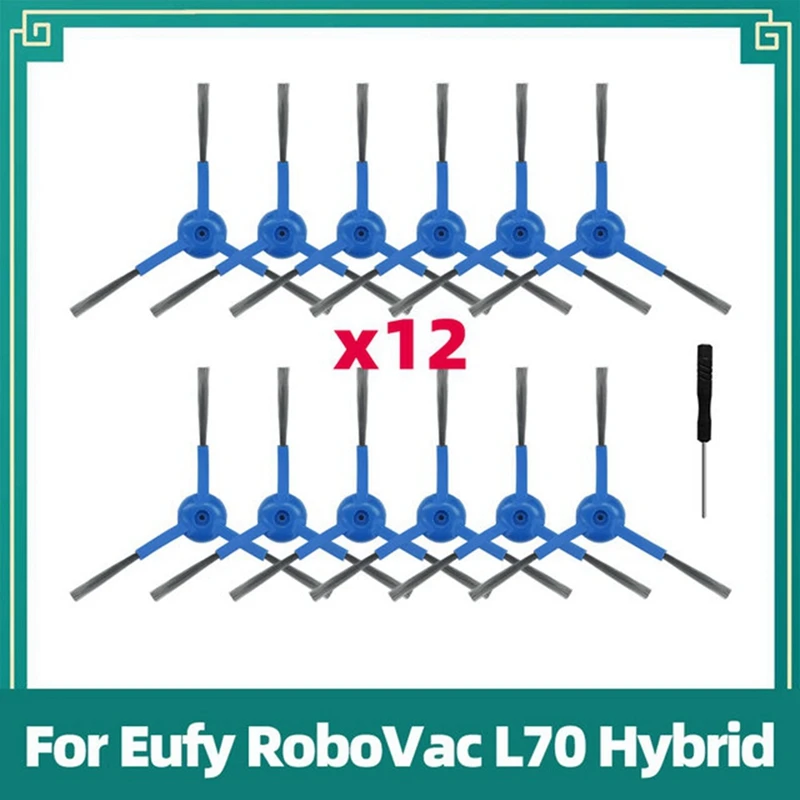 A85I-untuk Eufy Robovac L70 Pembersih Vakum Robot Hibrida Rol Utama Sikat Samping Kain Pel Aksesori Filter Hepa