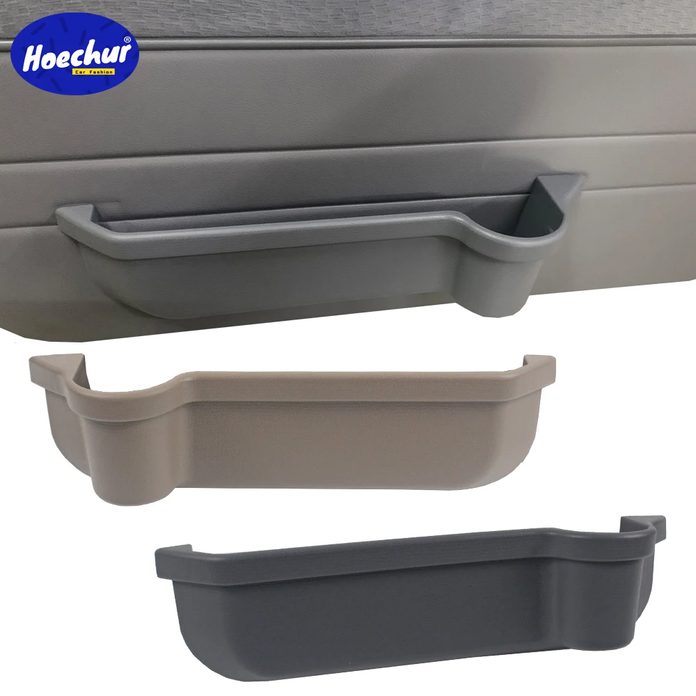 Gray Door Pockets Storage Box Cup Holder For Toyota Land Cruiser 70 Seires LC70/71/76/77/79 Accessories