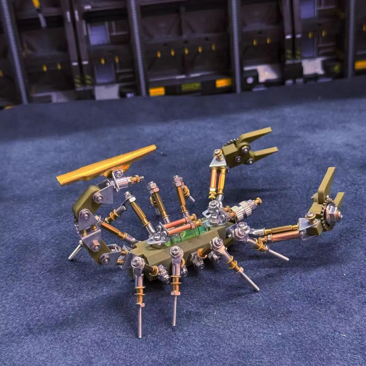 Cyberpunk Mechanical Insect Assembled Scorpion Model Creative Handmade DIY Ornament Festival Gift Creative Home Decoration