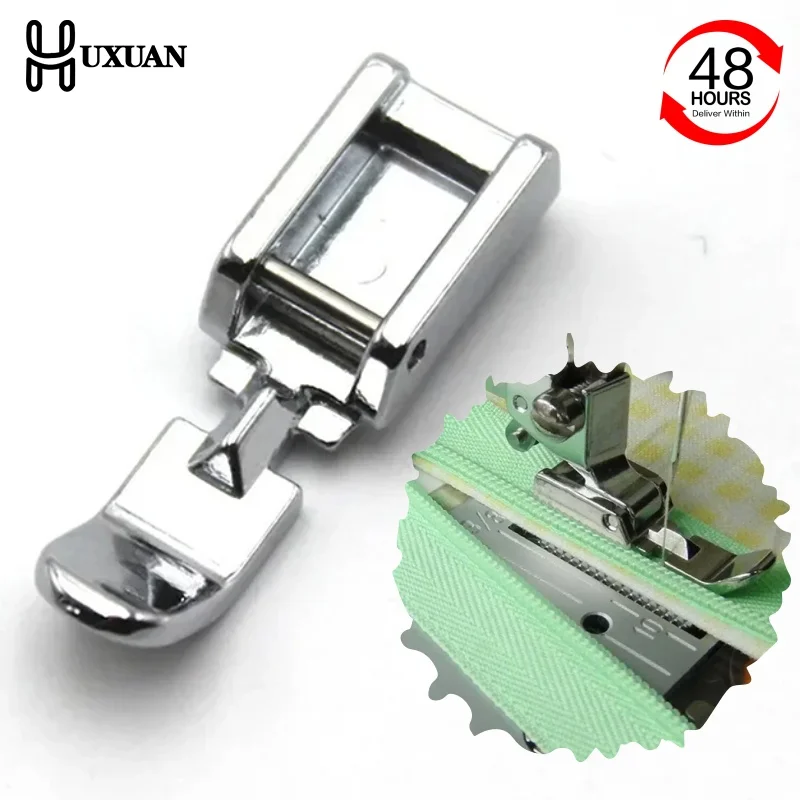 Zipper Sewing Machine Presser Foot Left Right Narrow Foot Compatible With Low Shank Snap On Sewing Accessories