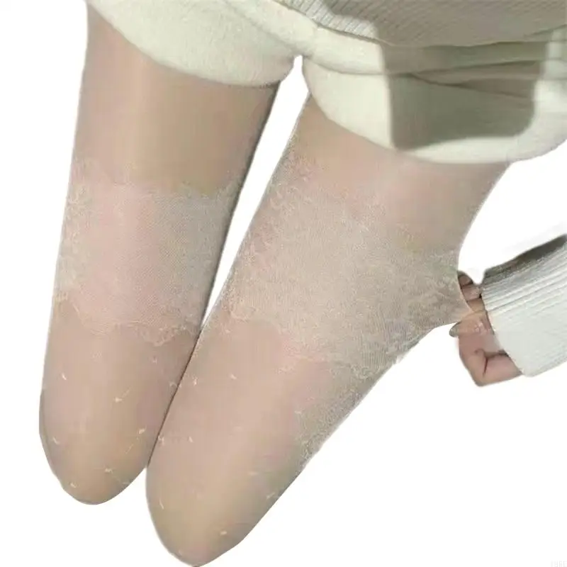 195E 女性リボン柄タイツ学生女子タイツストッキングパンストタイツ