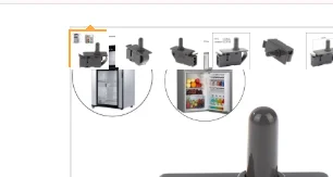 

MAX SPEED Electric Scooter Shock Absorber Frame Support E-scooter Parts Wear-Resistant Long-Term