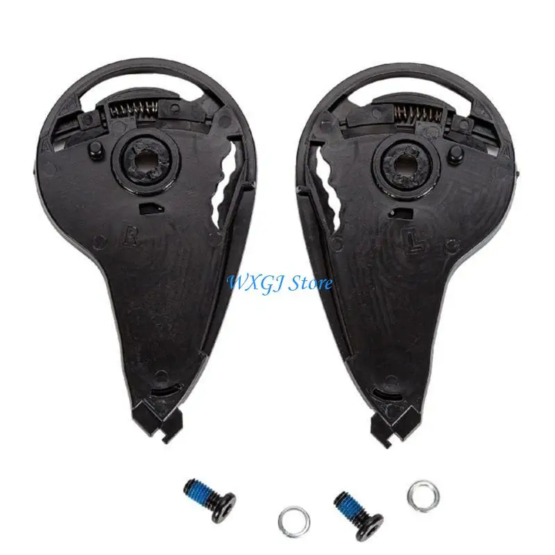 

37JE 2pcs Helmet Screen Lens Mount Fix Bracket Holder Base Ensure Safety for MT V 24