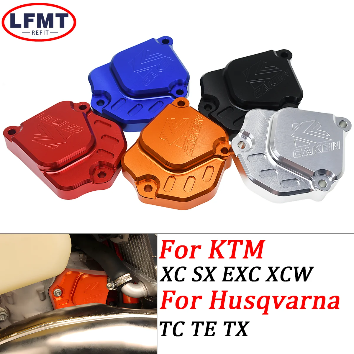 

Motorcycle CNC Right Exhaust Valve Control Cover For KTM EXC300 HARDENDURO CKD SIX DAYS 2024 XCW250 SX250 XC250 EXC250 2023-2024