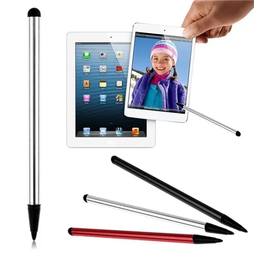 

2 in1 Touch Screen Pen Stylus Universal For iPhone iPad Samsung Tablet Phone PC