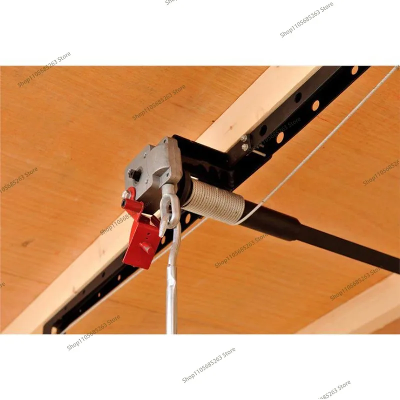 Ceiling Storage Shelf Hanging Storage Rack for Garage Space-Saving Large-Capacity Organizer