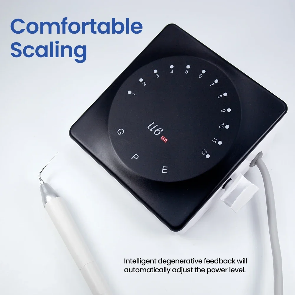 Dental U6 LED New Era for Scaling Expert in comfortable scaling device supragingival, subgingival, implant endodontic treatments