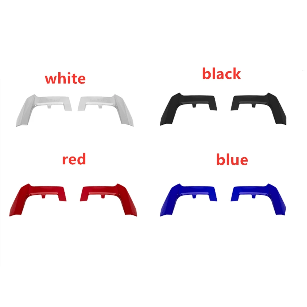 2 Pieces Rear Roof Spoiler Wing Dome Window Trim Trunk Lid Upper Flap For Honda Civic Hatchback 2017-2021
