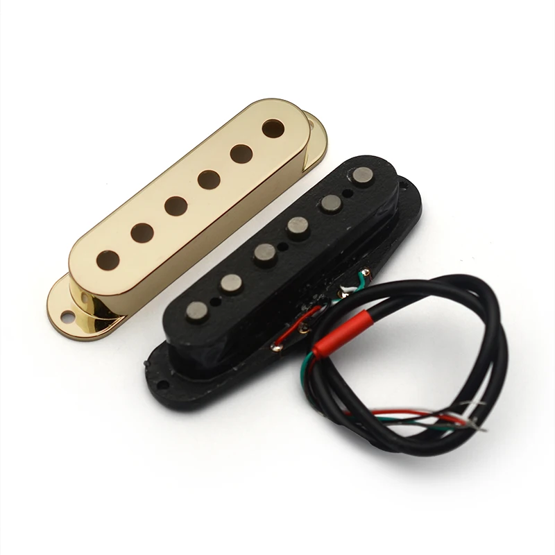 Noise Reduction Alnico 8 Staggered  Stacked Humbucker Top Pole Pieces Vintage Tone Noiseless Split Coil for Electric Guitar
