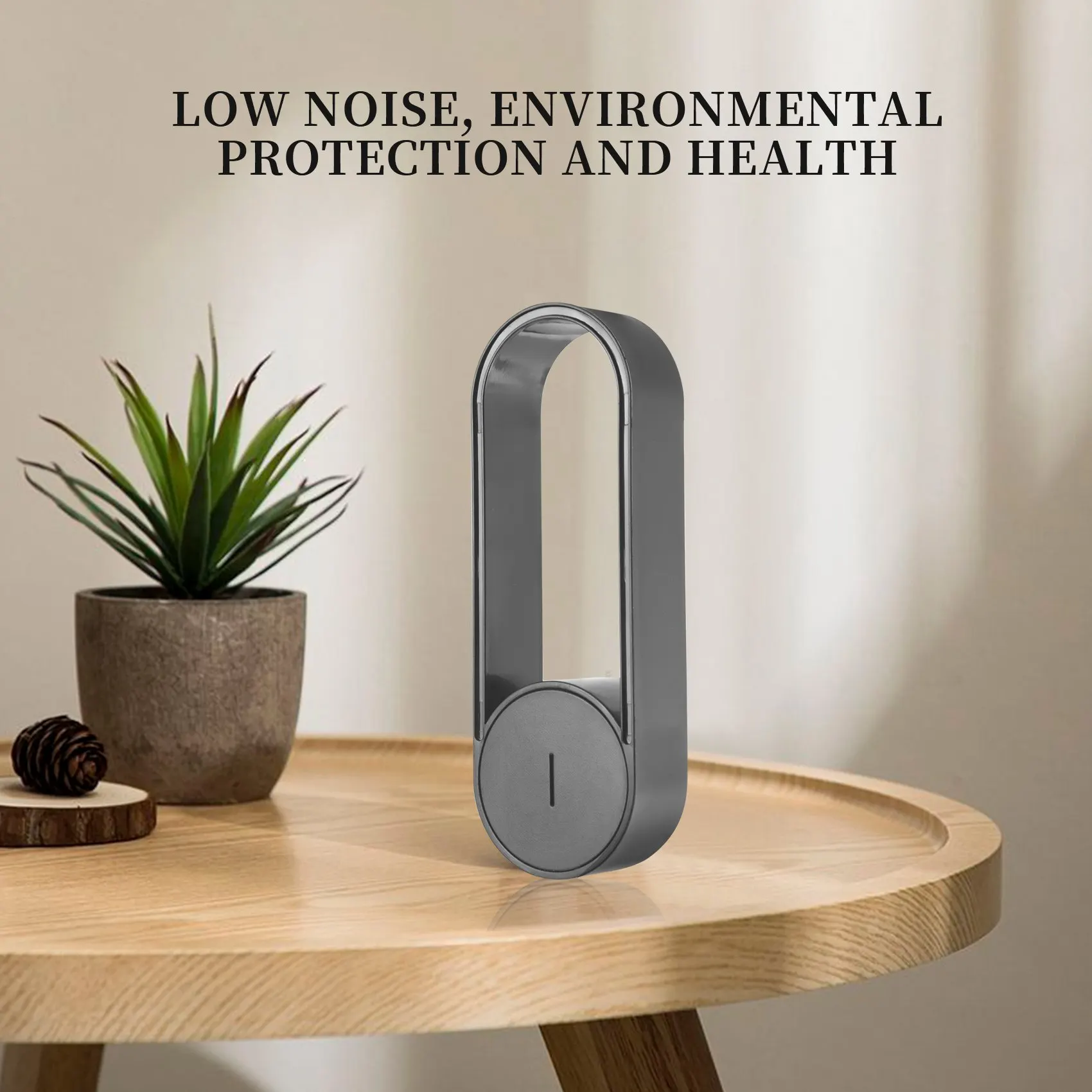 Mini purificador de iones negativos para el hogar, ionizador portátil para el hogar, enchufe USB, purificador de aire para el área de 31 ㎡-40 ㎡, negro, 20 millones