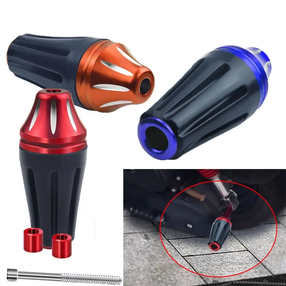 Universal 8mm Motorcycle Frame Slider M8 Falling Crash Protector Rod Portable Motorbike Anti-Falling Engine Protection Stick Bar