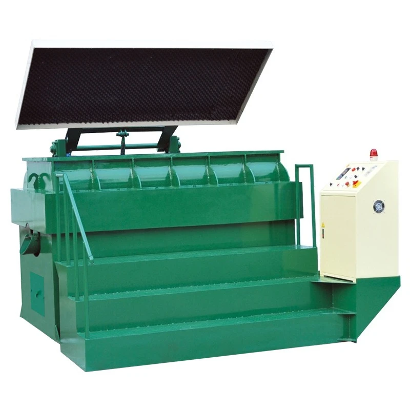 Horizontal vibration grinder, vibration deburring and barb finishing machine