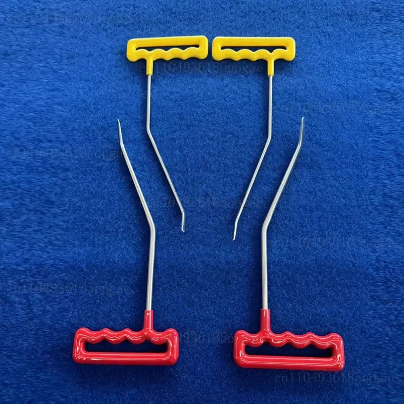 19 hooks flat shovel sandwich ejector elbow tip car dent repair tool body dent pit repair