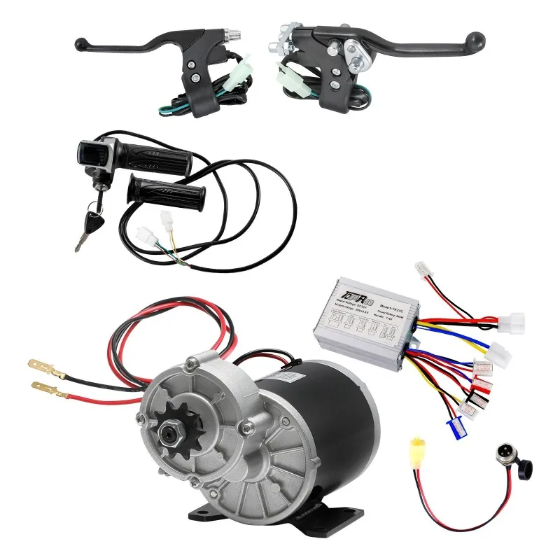 24V 450W Brushed Gear Motor Controller Kit Mini Bike Tricycle Mobility Scooter