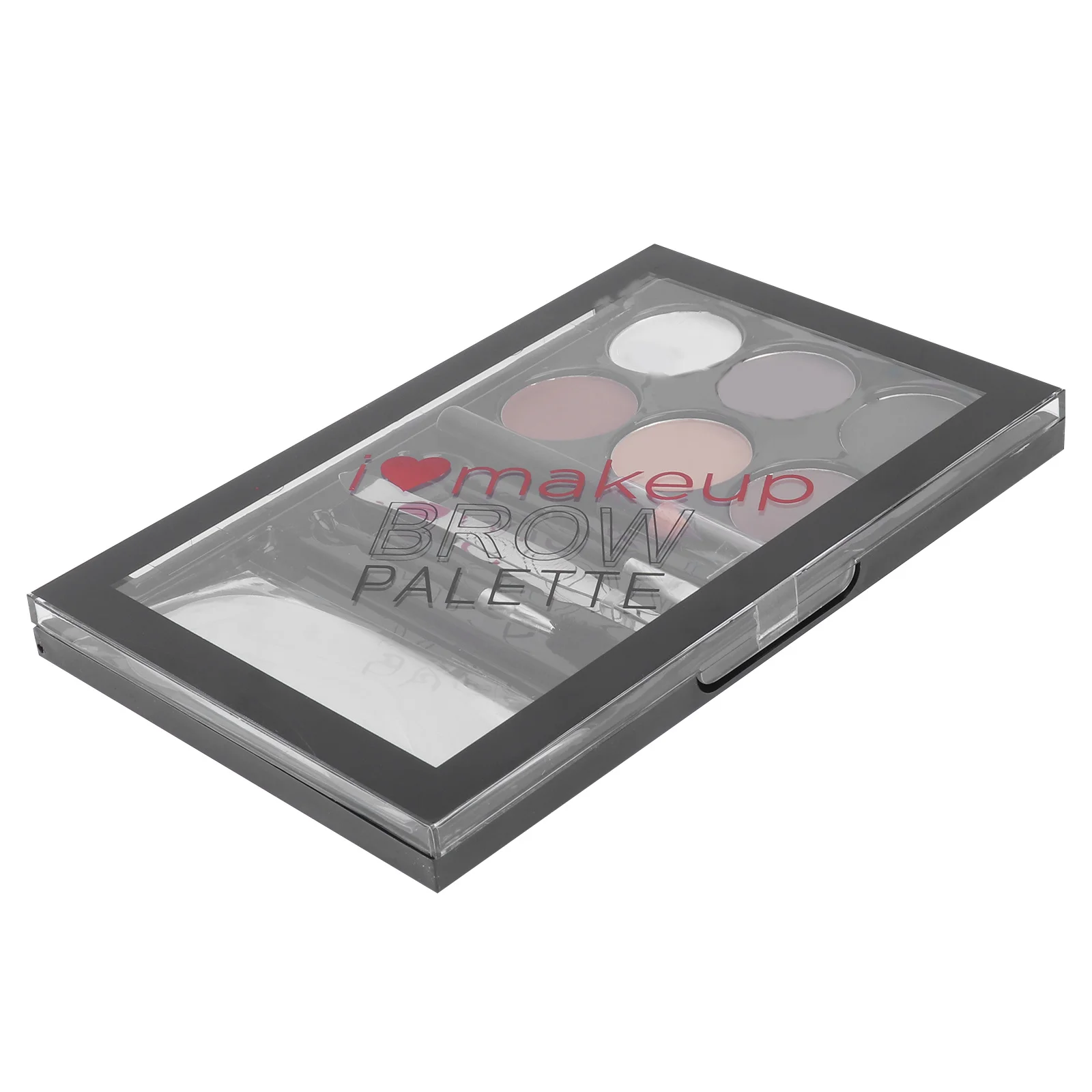 

1Set Long-Lasting Waterproof Six-Color Eyebrow Powder Kit Sweatproof Natural Brow Effect Makeup Brush Supply