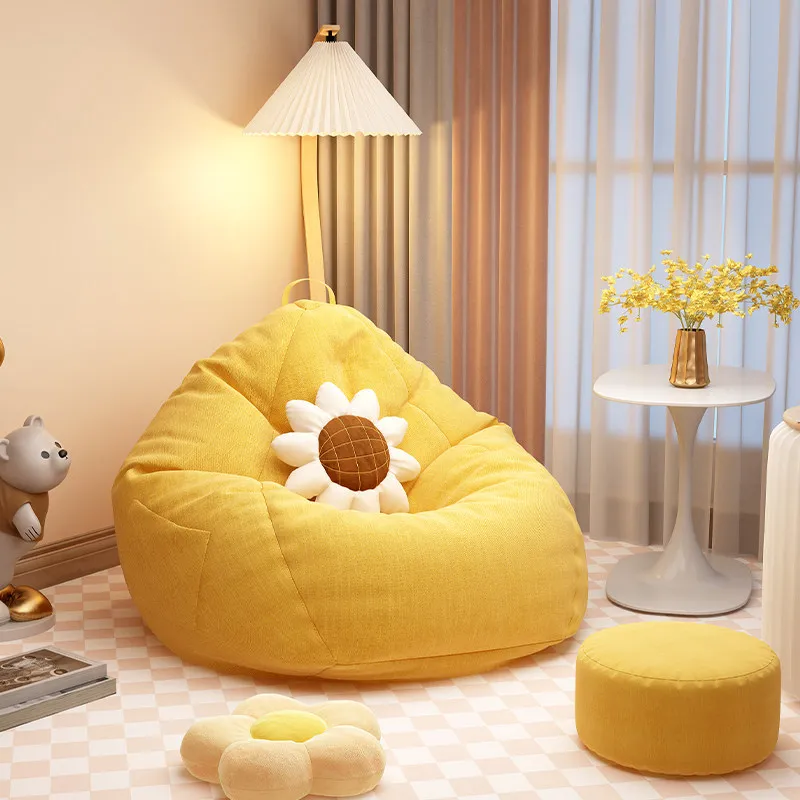 Lounge Recliner Bean Bag Sofas Living Room Sleeping Relaxing  Bean Bag Sofas Modern Individual Pouf Poltrona Patio Furniture