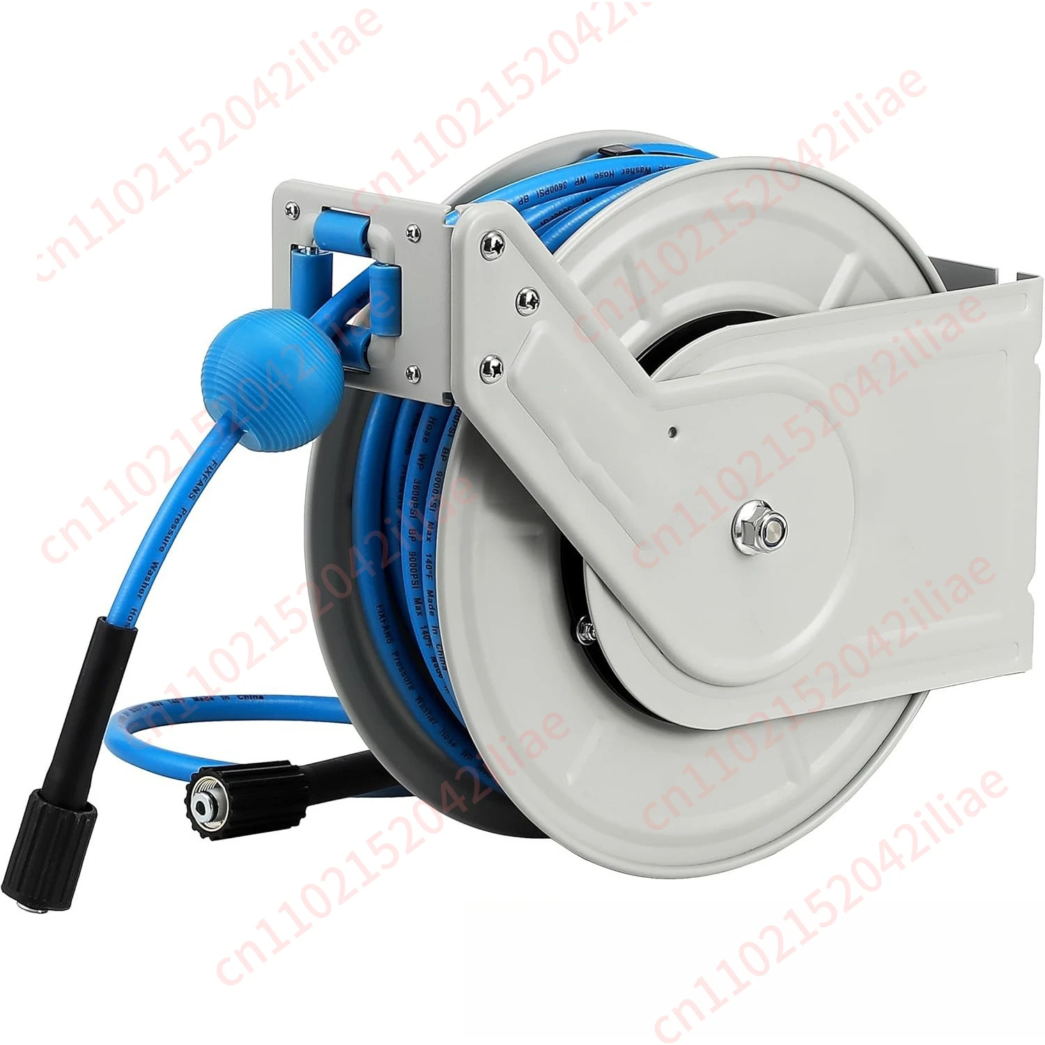 New Automatic telescopic reel, strong industrial spring lubricating oil reel, high pressure water flushing drum