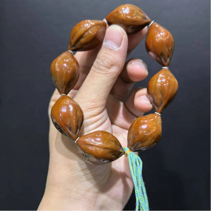 

Large Olive Stone Approximately 21Mm Size Bracelet Accessories