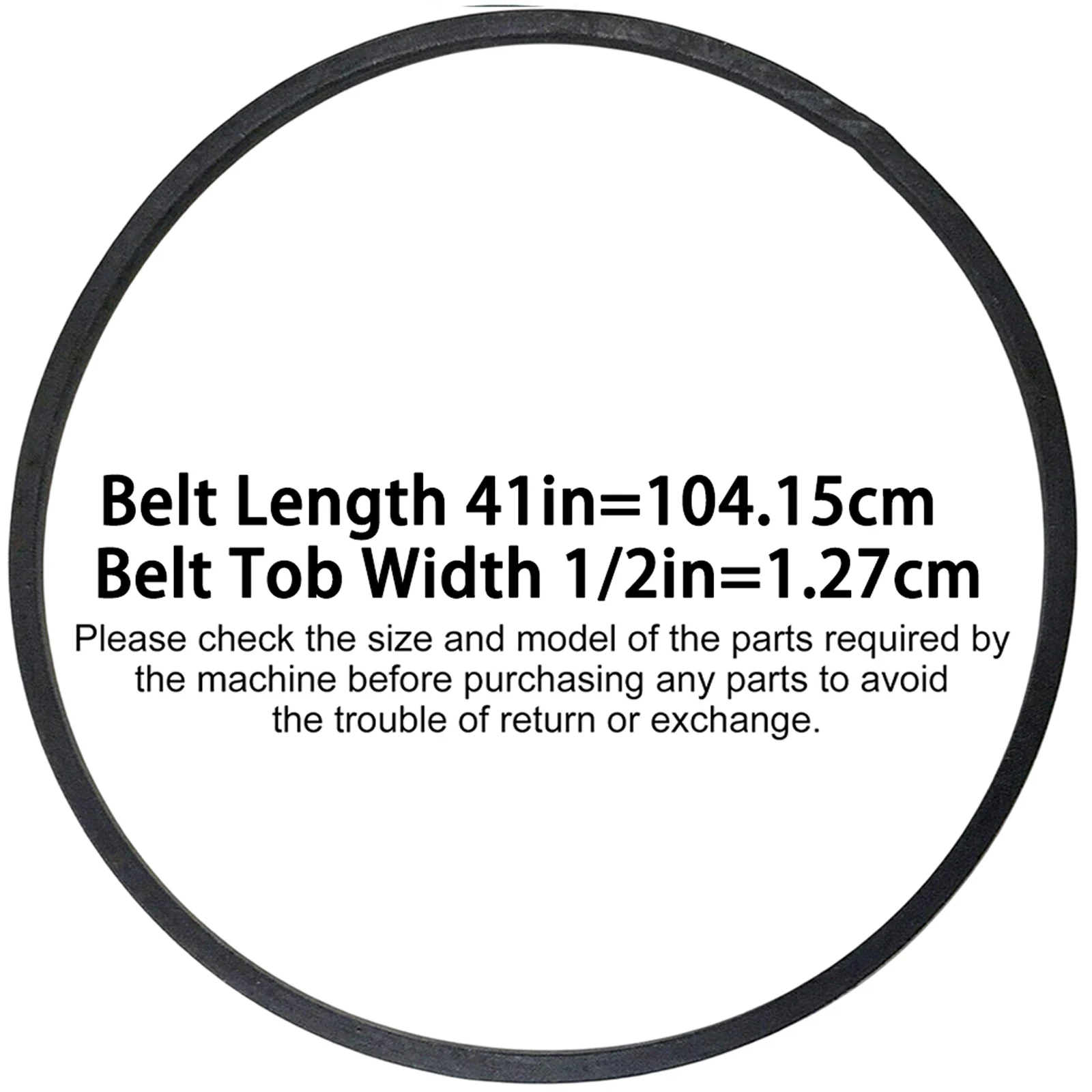 120-3892 Snow Blower Auger Drive Belt for Toro 826 726 724 Power Max Snowthrower V-Belt (1/2