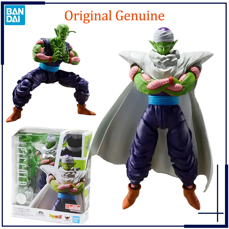 Original Genuine S.H.Figuarts SHF DRAGON BALL SUPER Super Hero Piccolo Bandai Anime Model Toys Action Figure Gifts Collectible