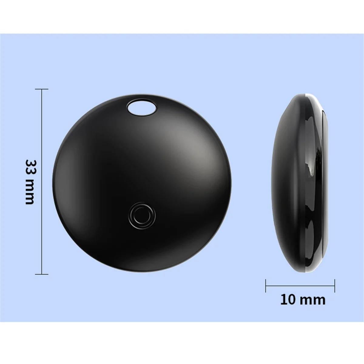 AT59 Smart Trackers Airtag voor Apple Find My Anti Lost Device Bluetooth Mini Locator voor auto's Huisdier GPS Finde