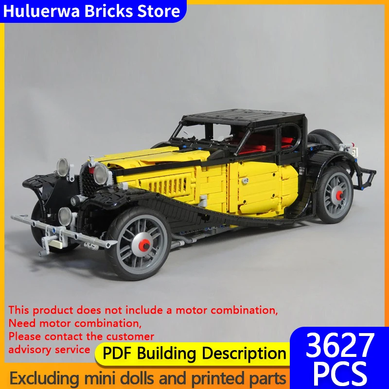 

Speed Racing Car Model MOC Building Bricks 50T Top Tier Sports Car Modular Technology Gifts Holiday Assemble Children Toys Suit