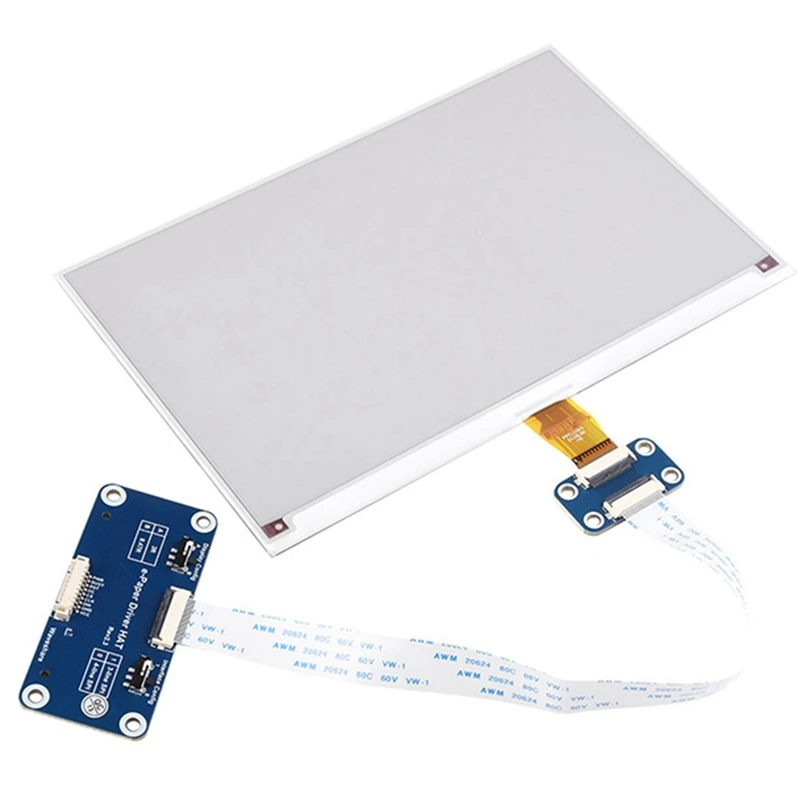 7.5inch E-Paper E-Ink Display HAT (B) 800x480 SPI Red/Black/White Color for / Nano/for-ELEC