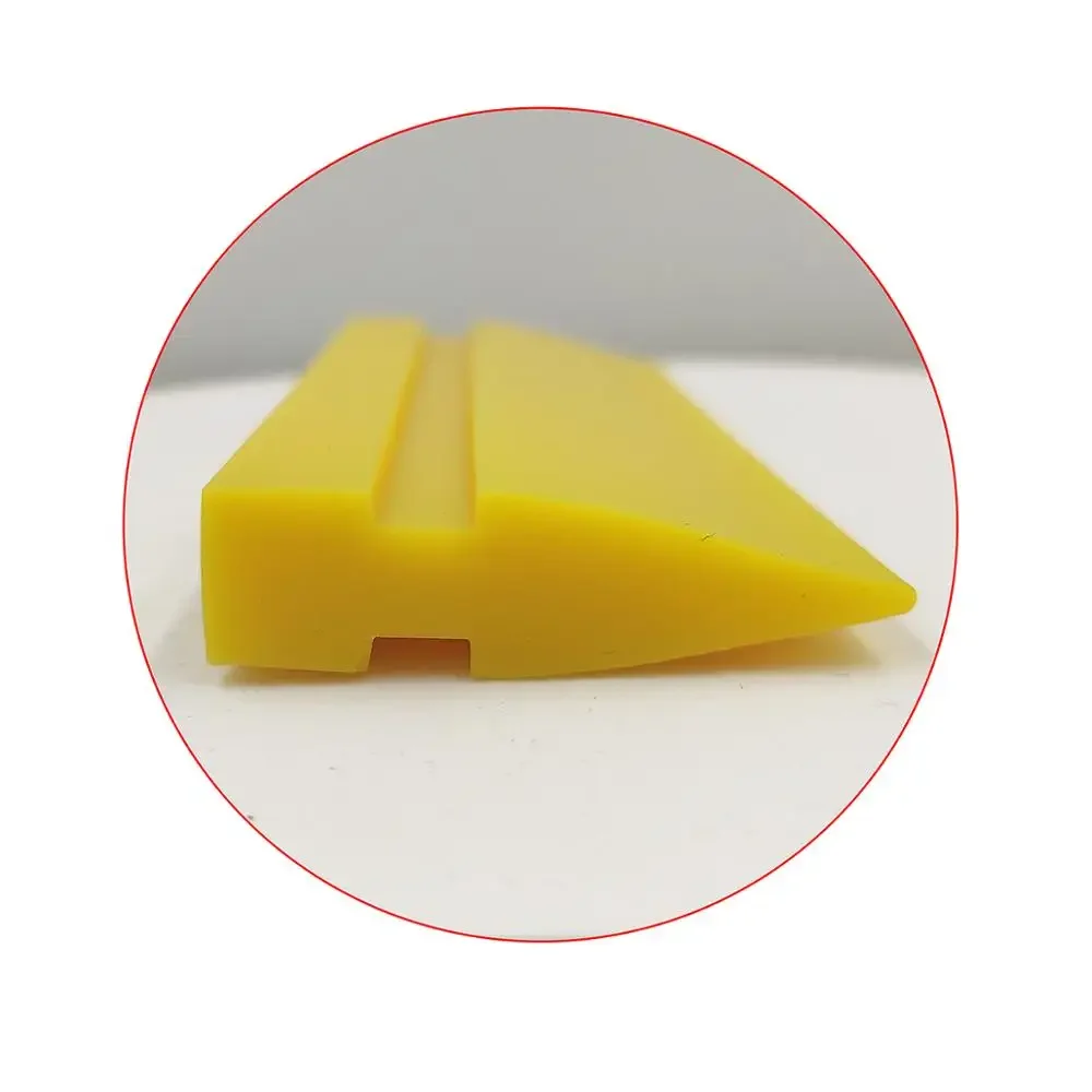 Vinyl Film Car Wrap Turbo Squeegee Yellow Black Tube Rubber Squeegee Blade Water Decal Wiper Scraper Window Tinting Tool B49+B50