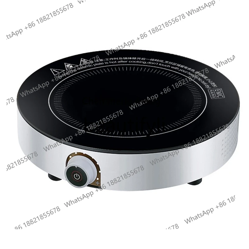 Z189 Small multi-functional energy-saving induction cooker desktop household round knob temperature control