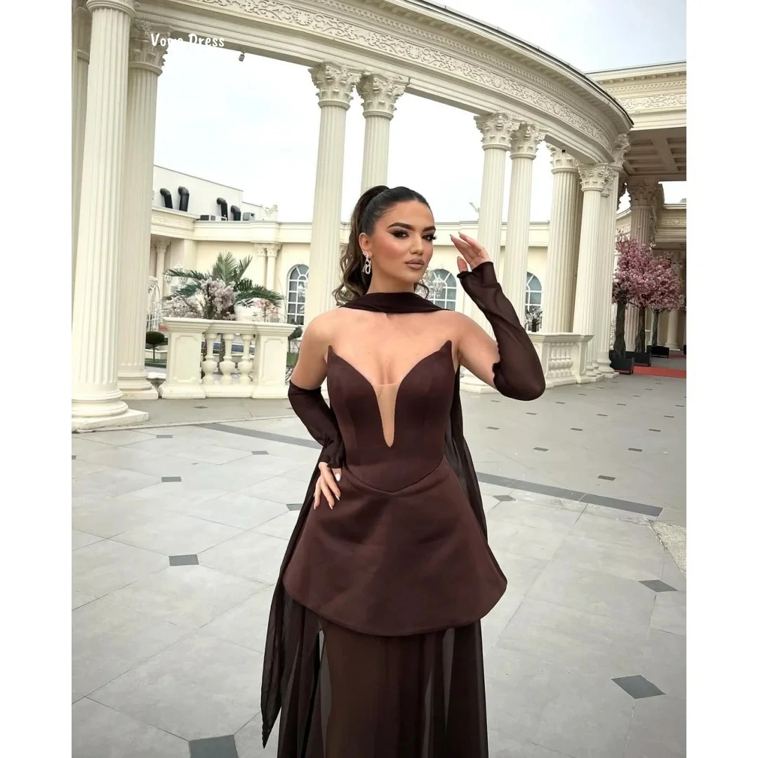 

Vows V-neck Luxury Prom Dresses 2025 Custom Made Women Evening Dress Woman Off-shoulder Line A Ball Gowns Robes De Cocktail Gala