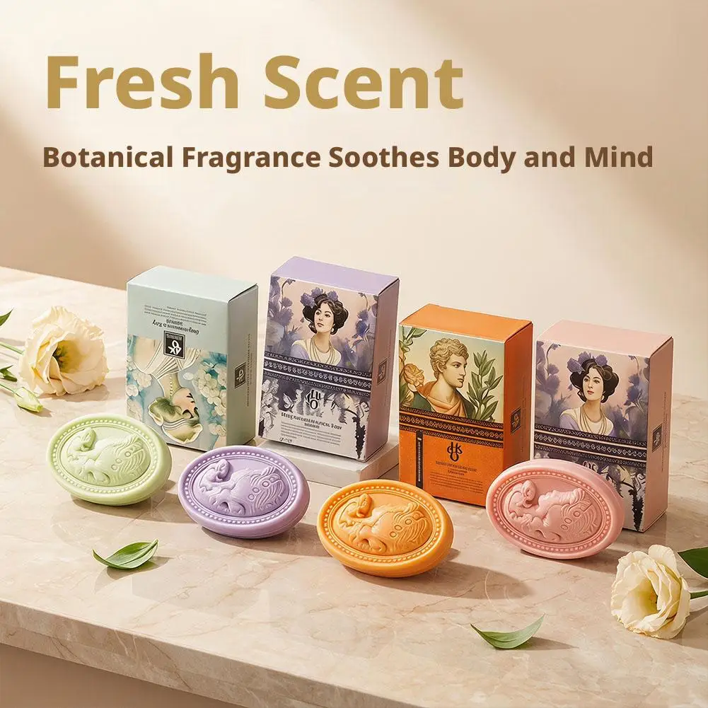 Elegant Handmade Soap Bar, Long Lasting Fragrance for Women Nourishing Moisturizing Skin Gift Soap for Bath, Shower Hand Washing
