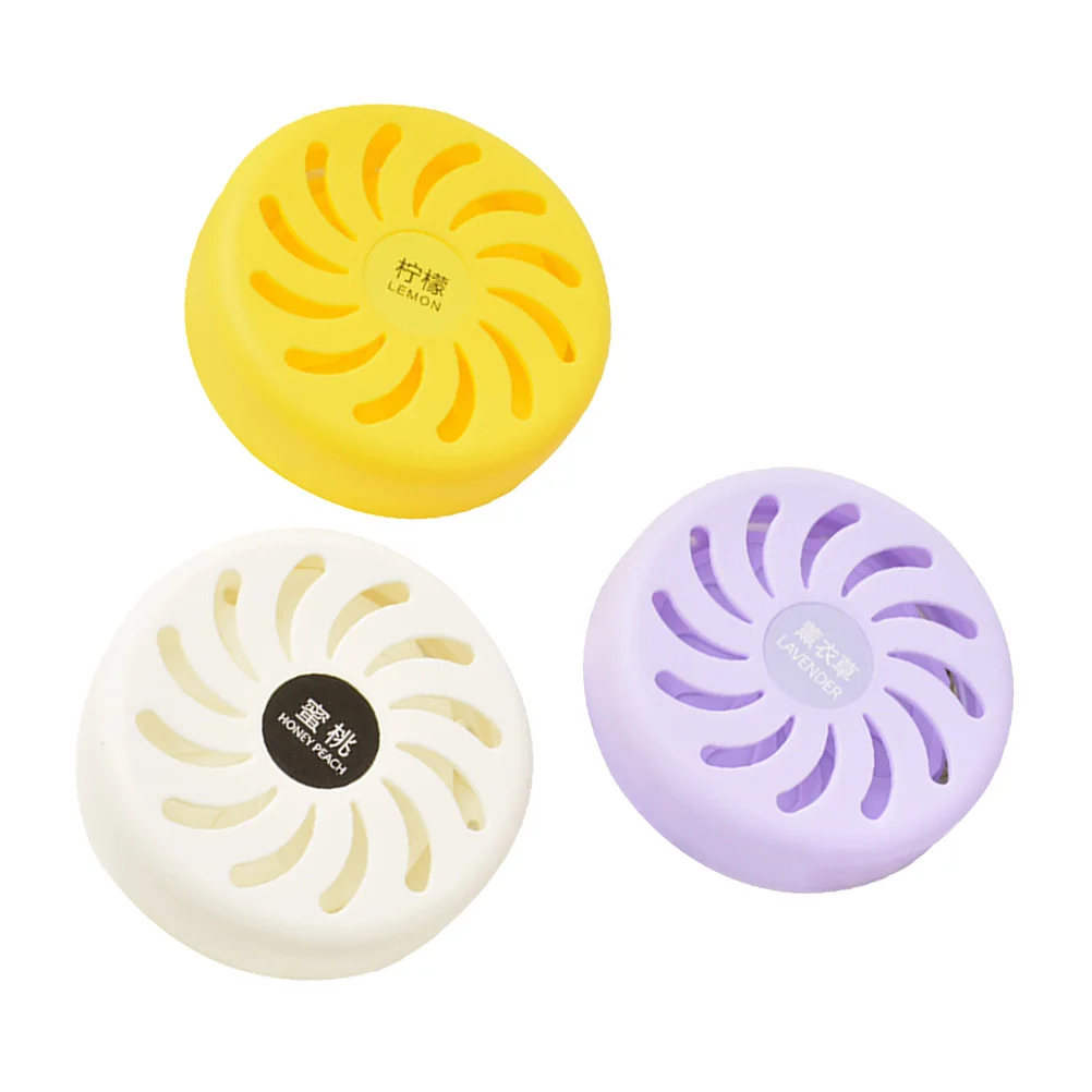 

3pcs Air Freshener Box Self Adhesive Plastic Fragrance Deodorant Shoe Cabinet Car Closet Purifying Atmosphere