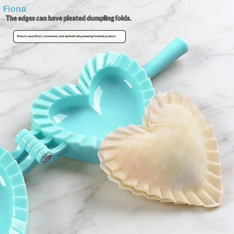 ✔Heart & Butterfly Plastic Dumpling Press Molds with Crimped Edge,DIY Pierogi/Pastry Tool for Home Kitchen