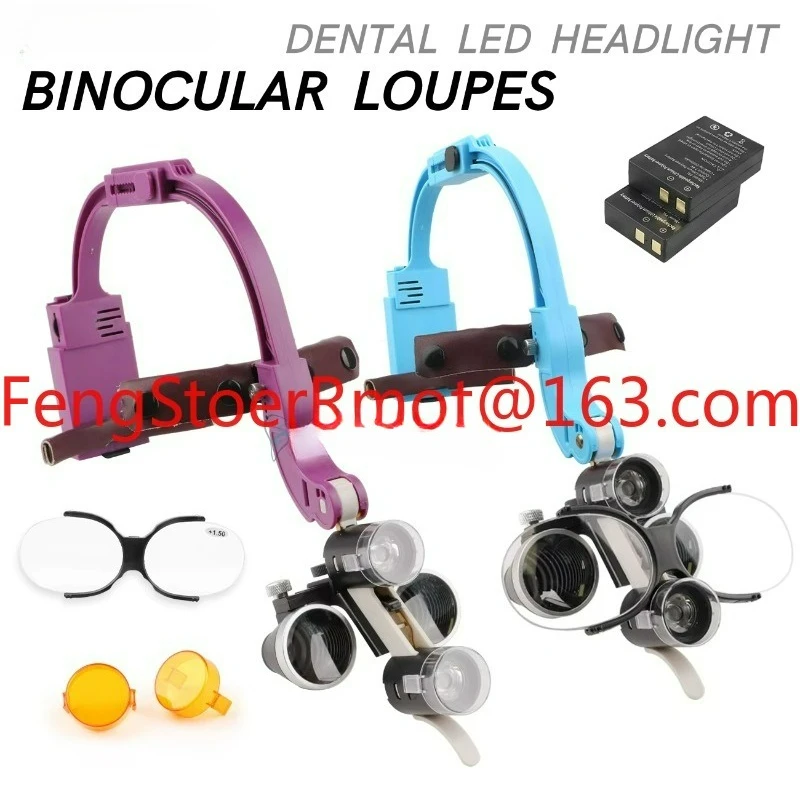 Suitable for LED headlamps, 2.5X 3.5X binocular magnifiers, and 5W headlamp headlights