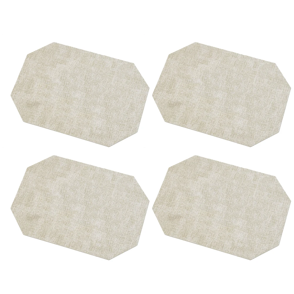 

Sophisticated Dining Experience with Our Woven Placemats Pack of Four and Easy to Clean Each at a Size of 17 Inches