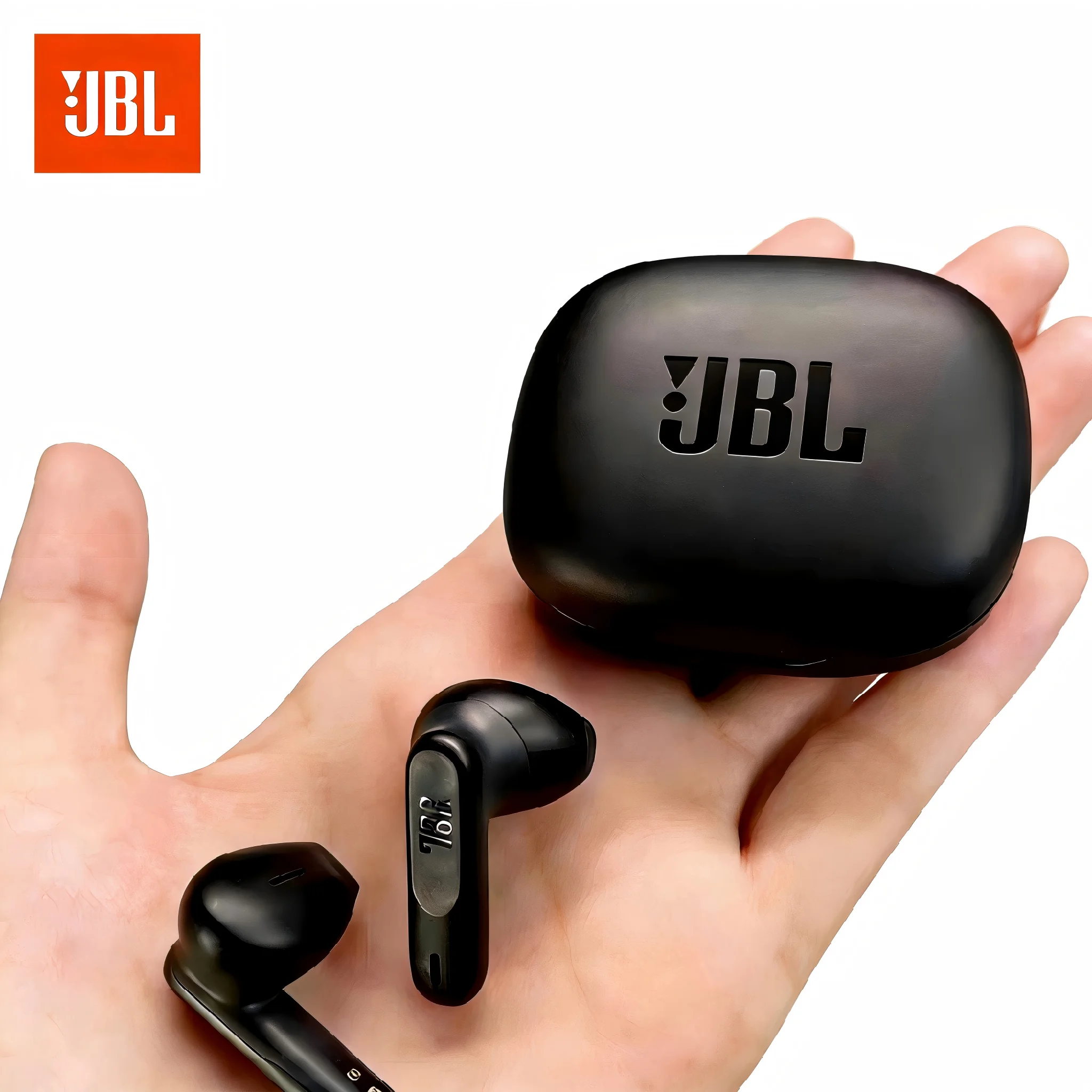 Écouteurs sans fil Bluetooth JBL Wave 300 TWS, écouteurs JBL W300, son basse, musique sportive, écouteurs sans fil avec micro