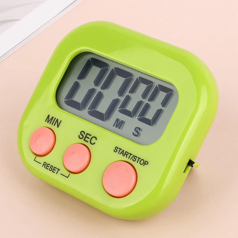 

Magnetic LCD Digital Countdown Baking Cooking Timer Alarm Clock Home Kitchen Accessories Dormitory Learning Reminder Timer Gift