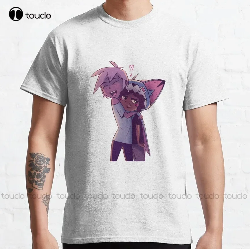 Kipo & Wolf Classic T-Shirt Kipo, Kipo And The Age Of Wonderbeasts Anime Shirt Xs-5Xl All Seasons Breathable Cotton Unisex Retro