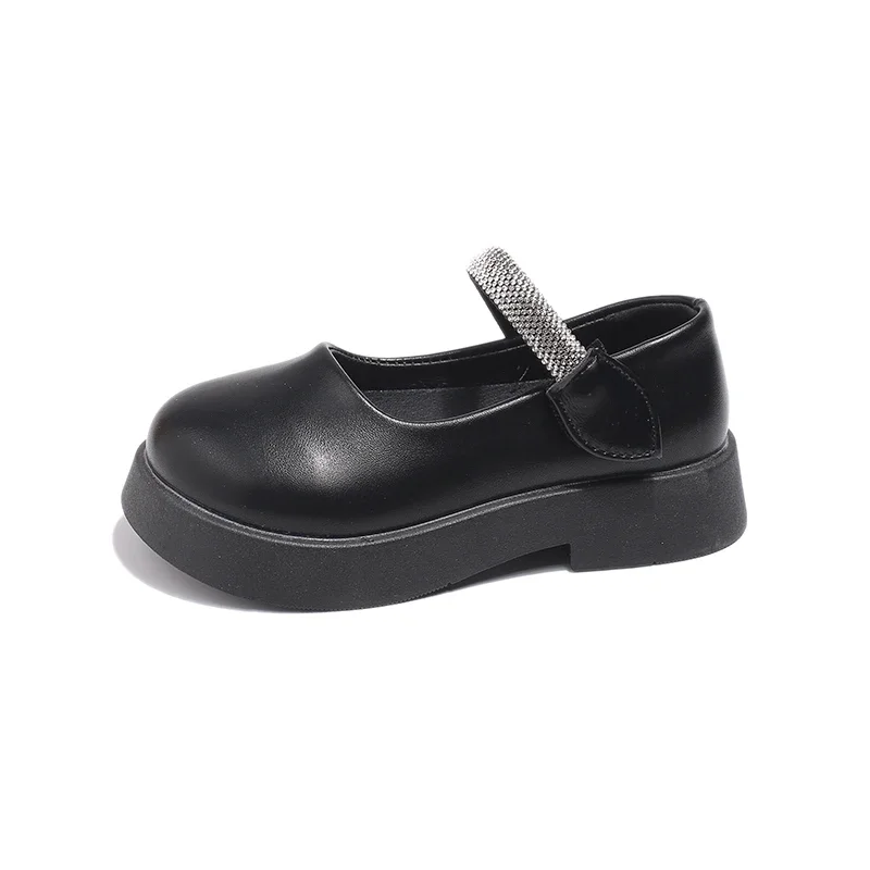 Girls' 2026 Spring Autumn New Style Children's Elegant Princess Shoes Fashion Simple Princess Soft soled Performance Shoes